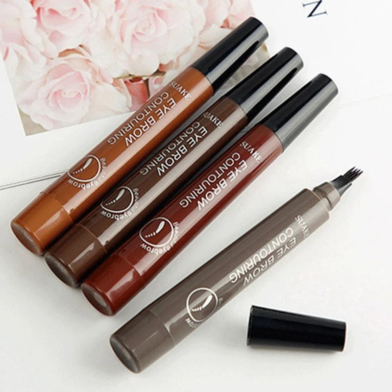 4 Point Liquid Eyebrow Pencil | 5 waterproof colors