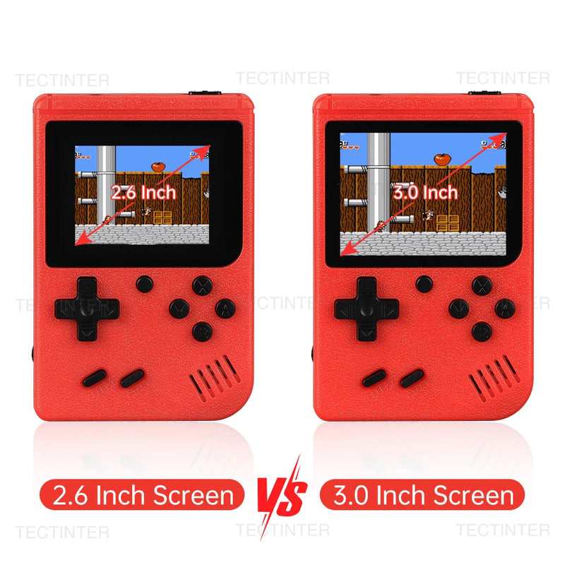 Portable Mini Handheld Video Game | Console 8-Bit | Built-in 500 games