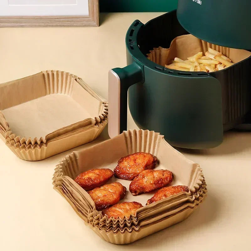 50/100Pcs Air Fryer Disposable Paper