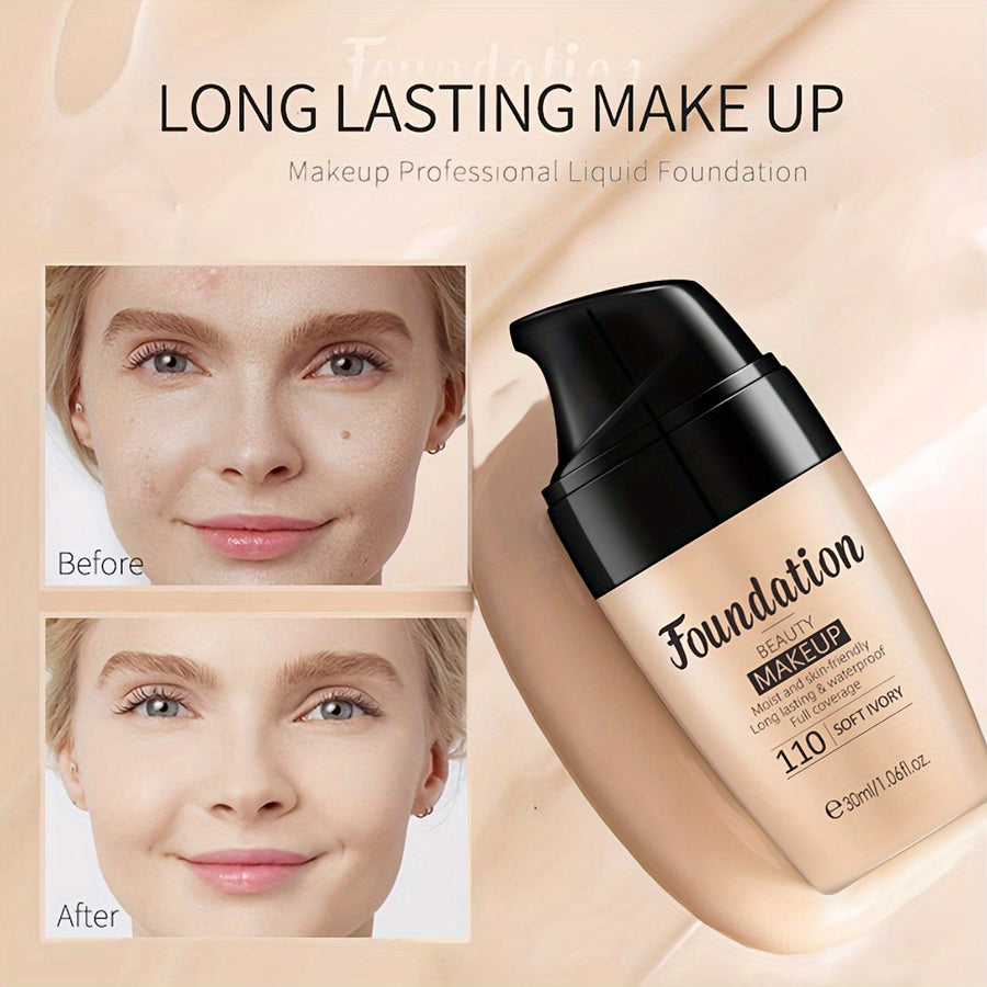 Liquid Foundation Makeup | 3 Colors | 1.01Oz